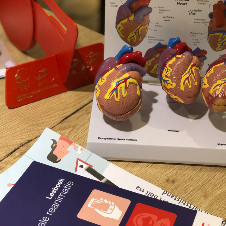 Winkeliers slagen voor AED-cursus - winkelcentrum Makado