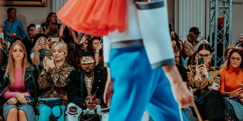 Modeshow in winkelcentrum Makado Modeshow in winkelcentrum Makado