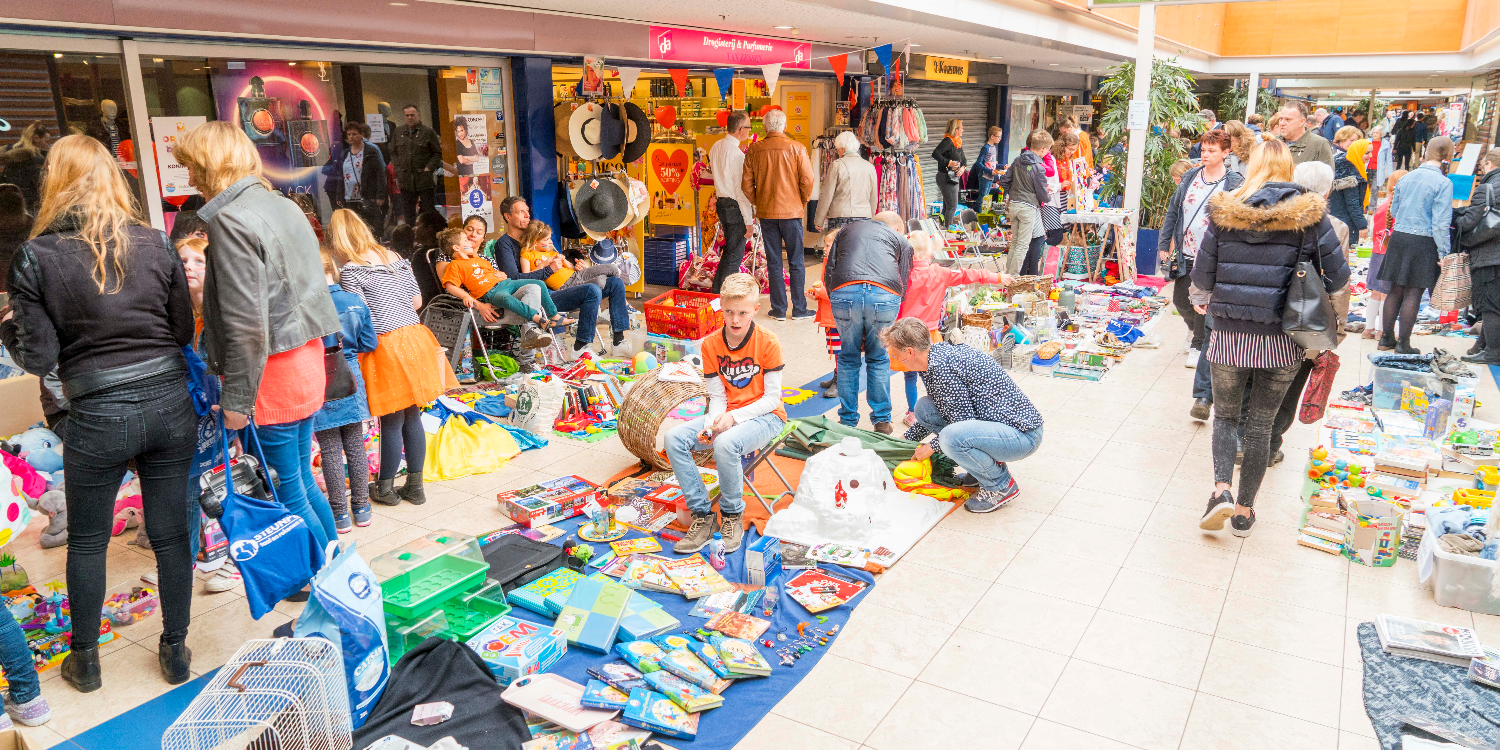 Kinderkleedjesmarkt Koningsdag 2018 Makado